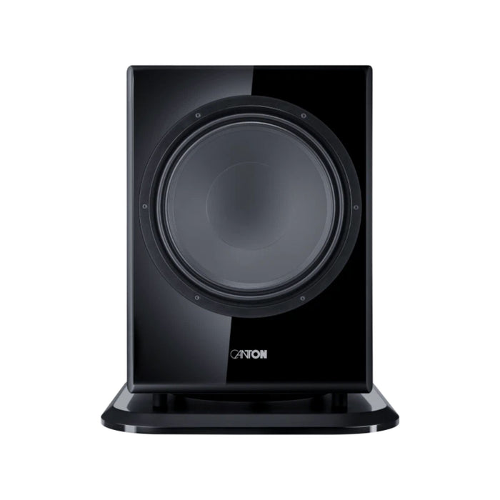 Vento Sub 1 Subwoofer front view, in black