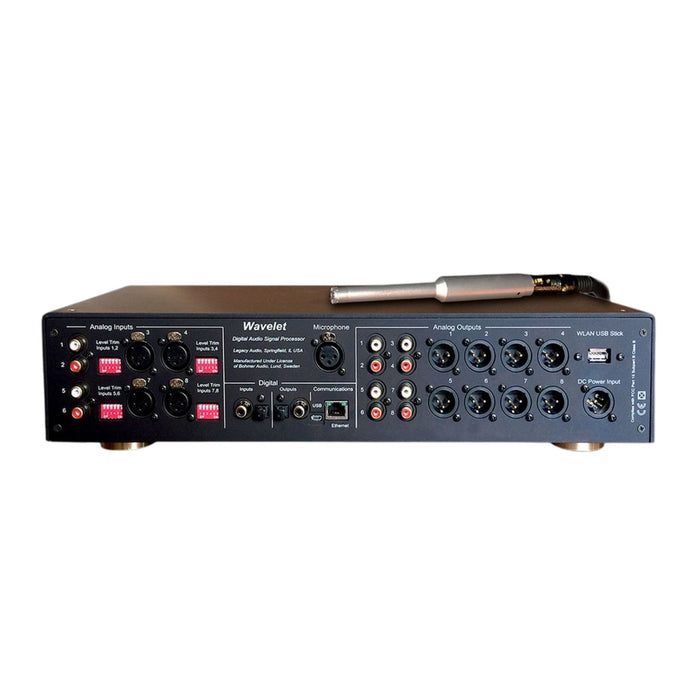 Legacy Audio Wavelet II DAC / Preamp / Processor, rear view