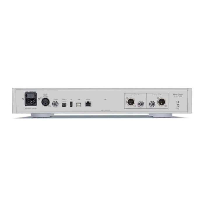Weiss Helios Reference DAC back panel, inputs and outputs