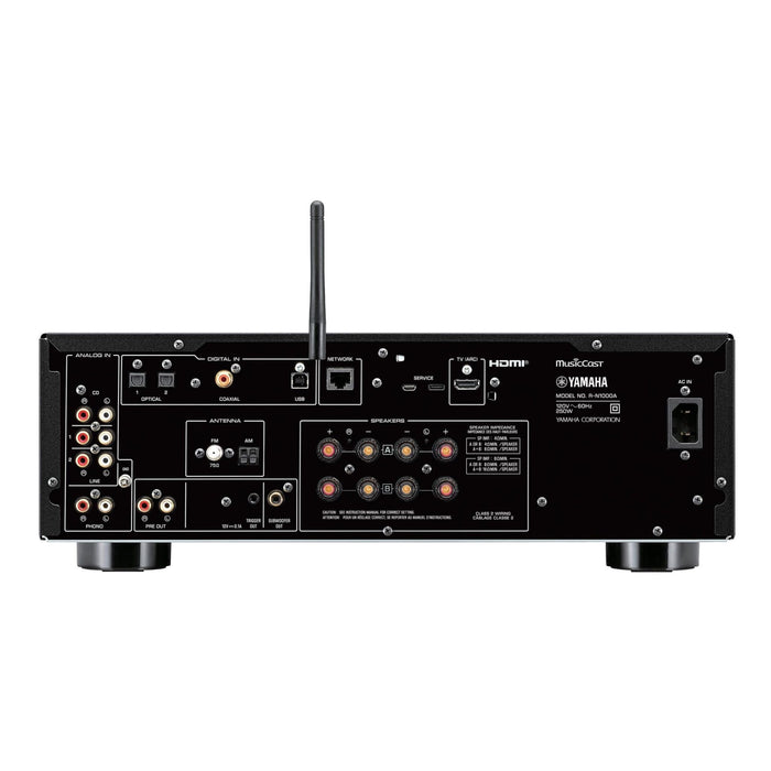 Yamaha R-N1000A Stereo Network Receiver, remote