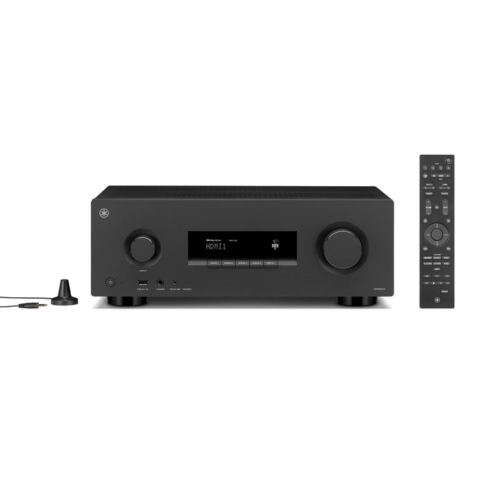 Yamaha RX500A 7.2-Channel AV Receiver with accessories