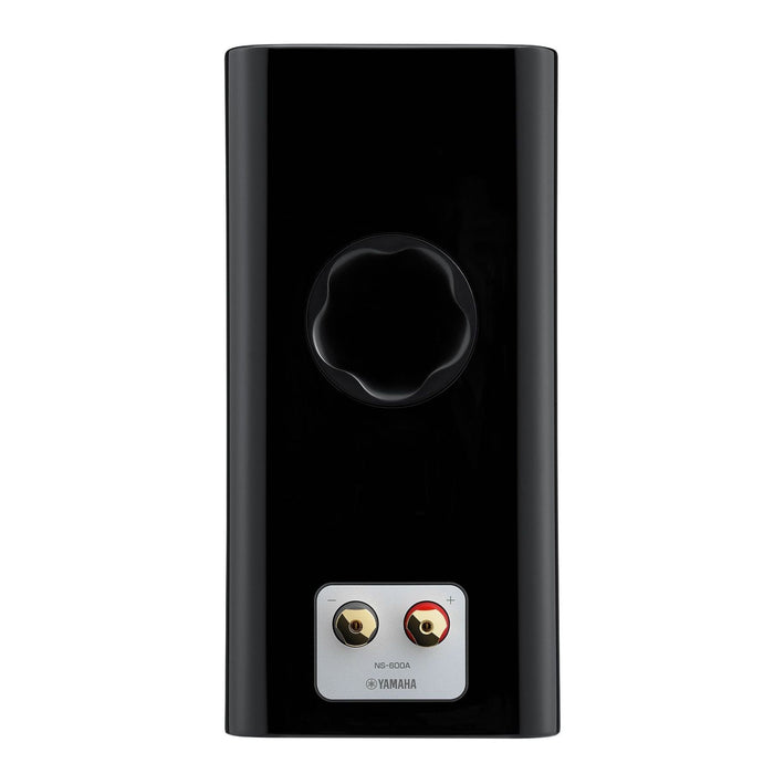 Yamaha NS-600A Bookshelf Speaker rear panel, binding posts