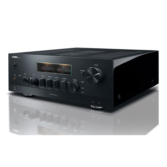 Yamaha R-N2000A Network Receiver left angled view