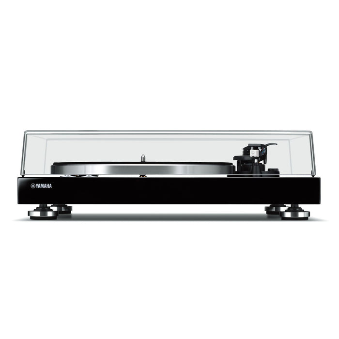 Yamaha TT-S303 Belt Drive Turntable, front view with dustcover closed