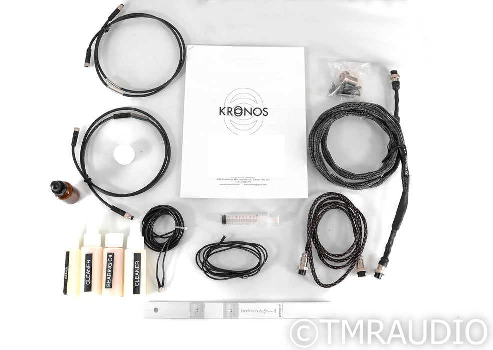 Kronos Audio Pro Turntable w/ SCPS-1 Power Supply; BB Tonearm