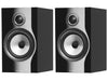 B&W 706 S2 Bookshelf Speakers; Gloss Black Pair (New)