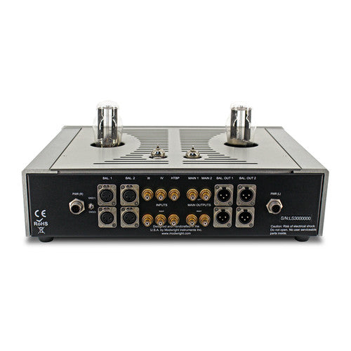 ModWright LS300 Balanced Tube Preamplifier back