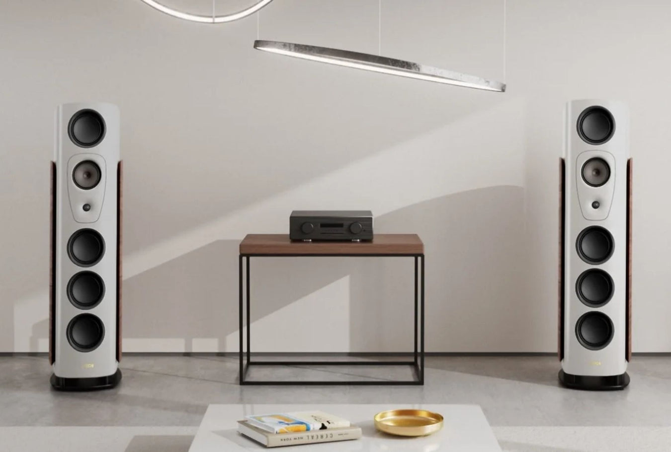 Canton Reference Alpha 1 Floorstanding Speaker in listening room