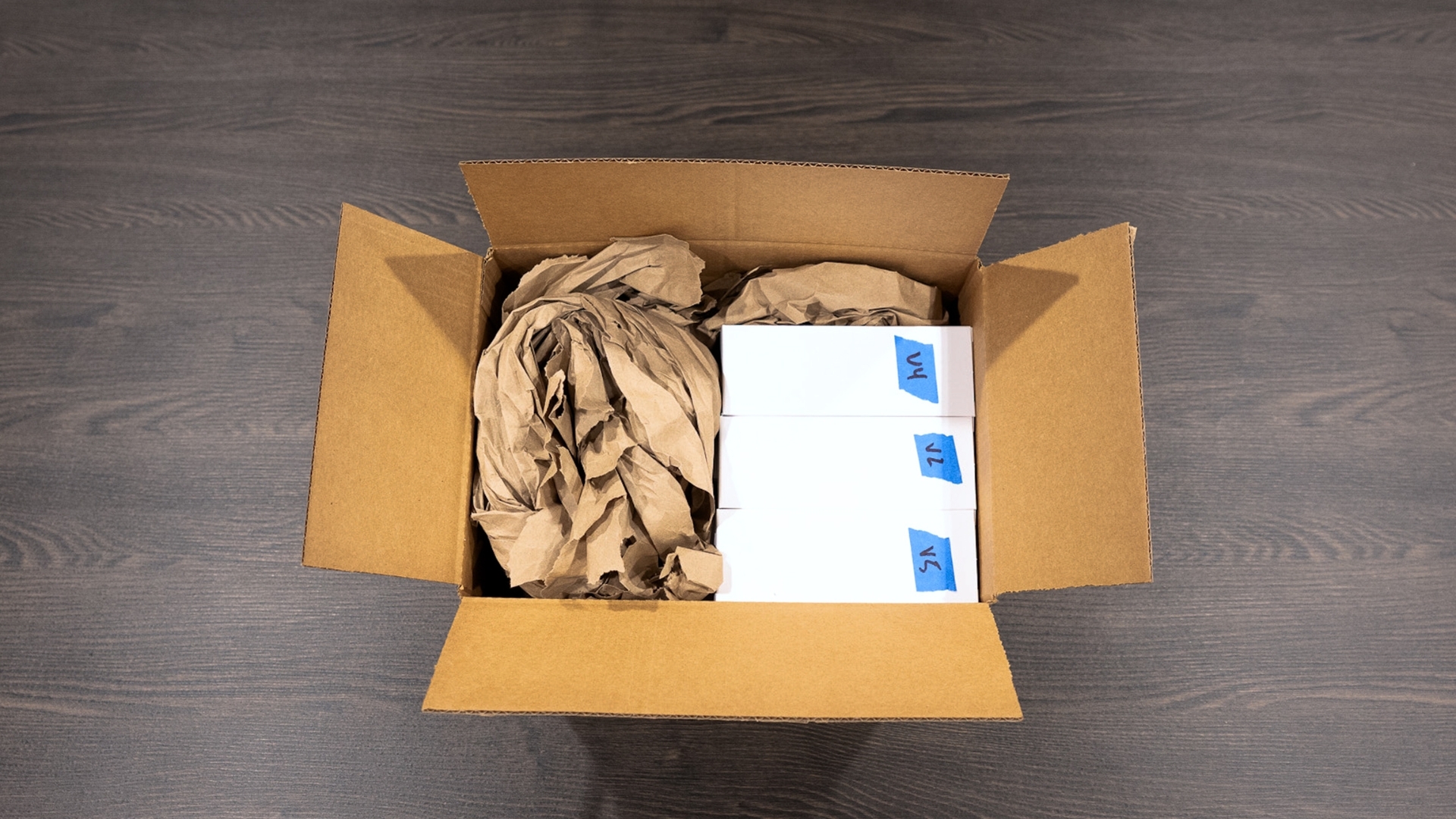 Package the tube boxes in an outer box with strong packing table and fill the empty box with packing paper, foam, or bubble wrap