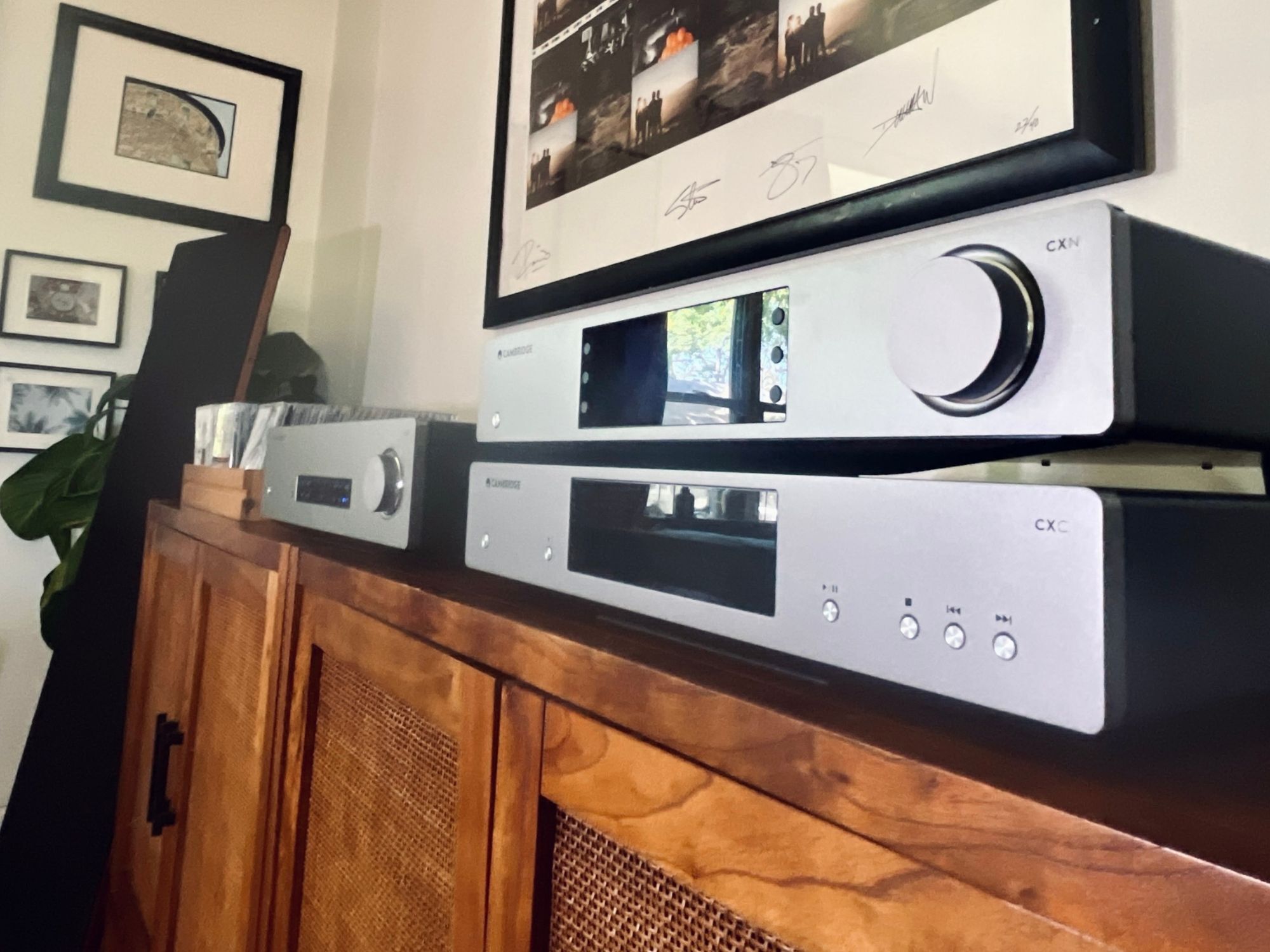 Cambridge CXN100 / CXC / CXA81 MKII with Magnepans