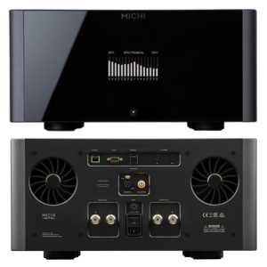 Michi M8 Power Amplifier Front View